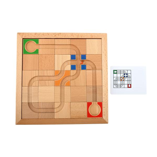 Labyrinth-Puzzle Murmelbahn