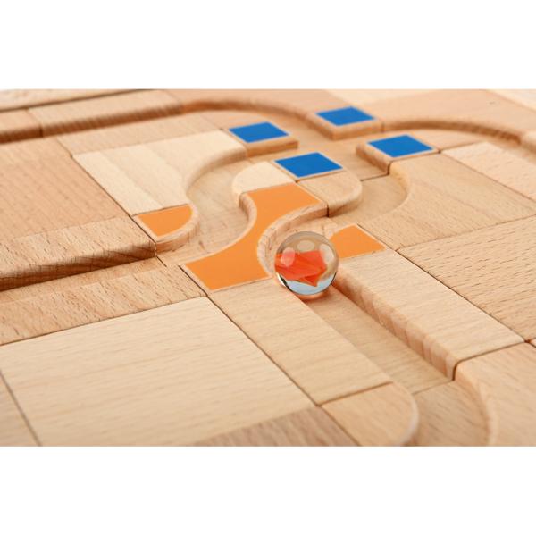 Labyrinth-Puzzle Murmelbahn