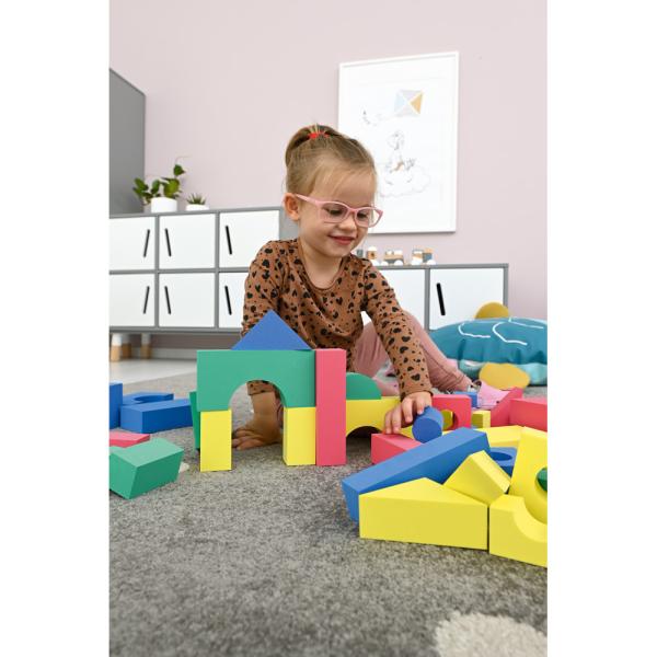 Bausteine aus Schaumstoff