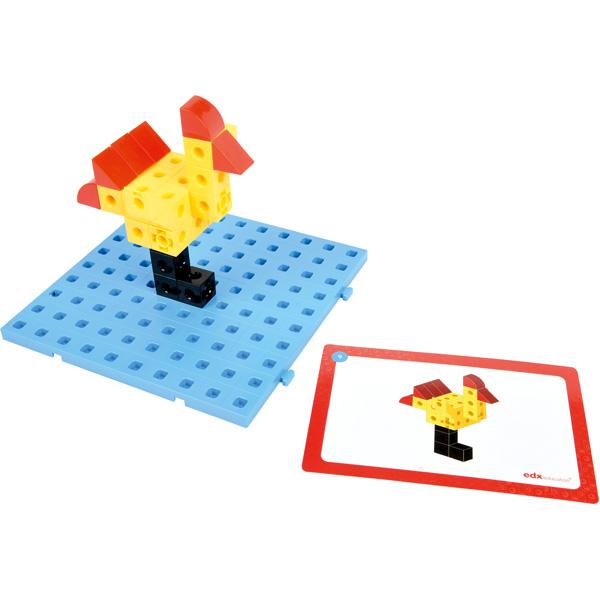 Mathematik-Steck-Würfel, 500, mit Aufgabenkarten