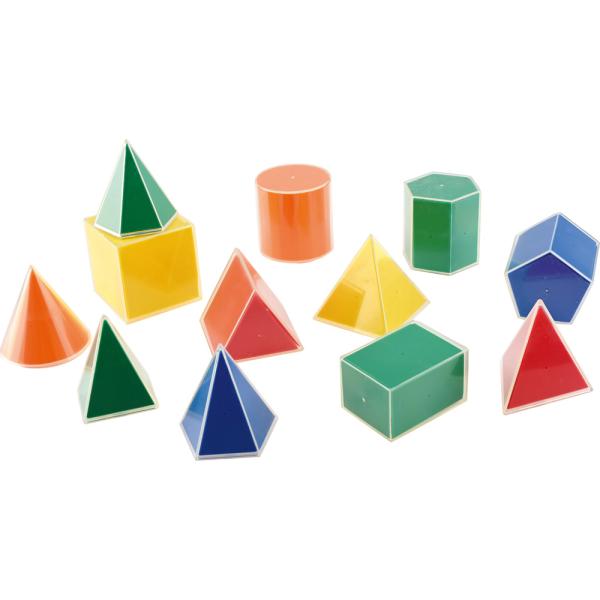 Geometrische Körper, faltbar