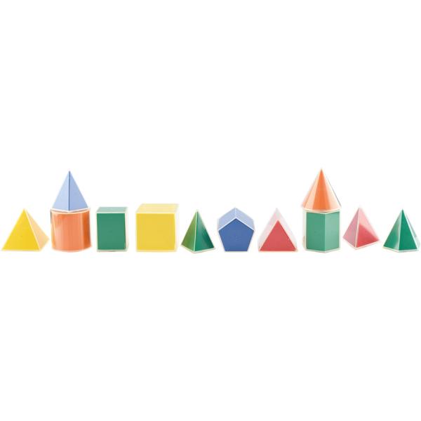 Geometrische Körper, faltbar