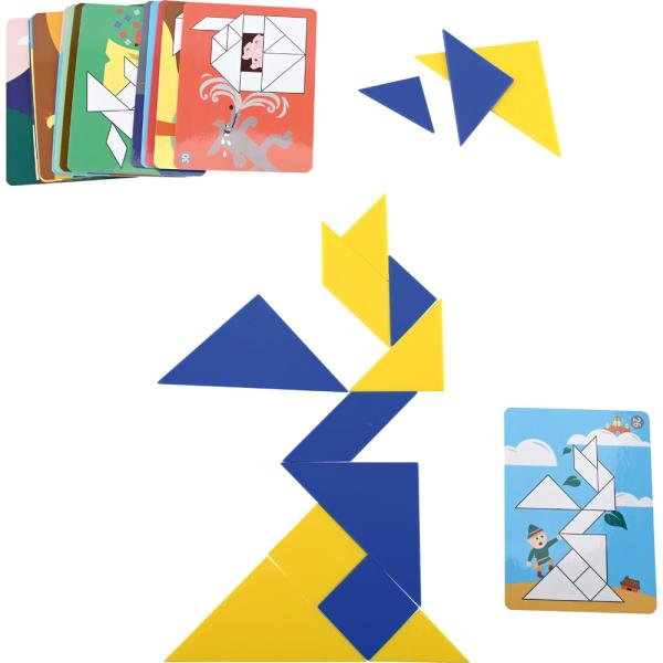 Tangram - Bilder vervollständigen