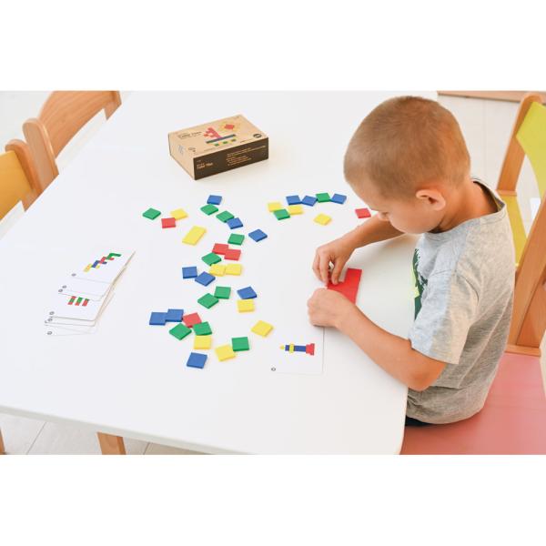 Legespiel - Bunte Quadrate