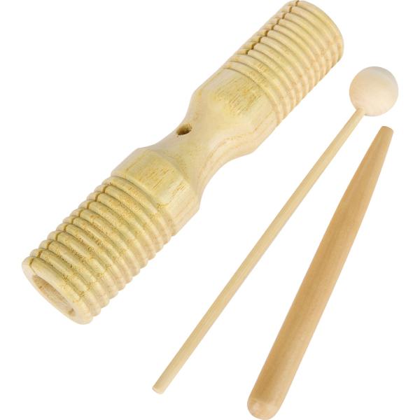 2-Tonblock mit Guiro