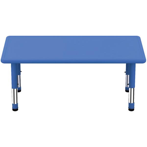 Tisch Felix, rechteckig - blau