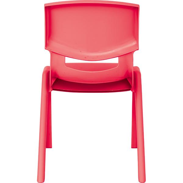 Stuhl Felix 4, Sitzhöhe 40 cm, für Tischhöhe 64 cm, rosarot