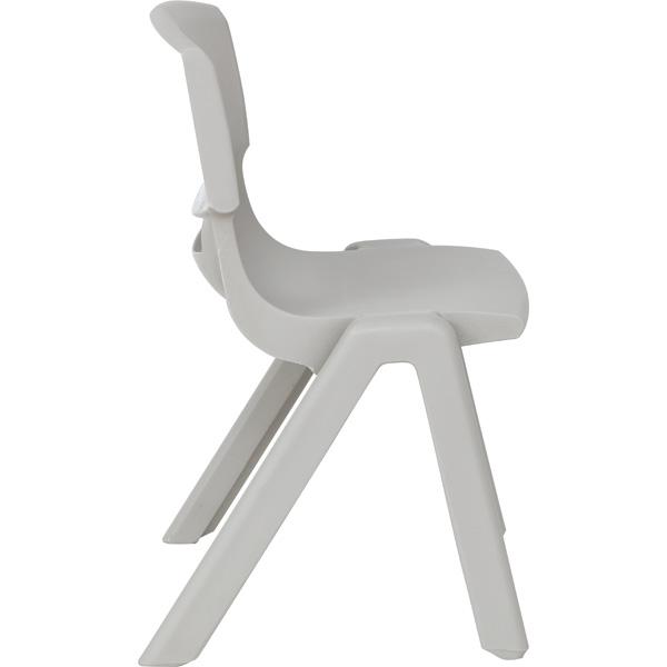 Stuhl Felix 1, Sitzhöhe 26 cm, graubeige