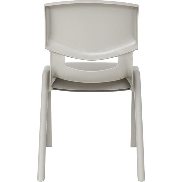 Stuhl Felix 3, Sitzhöhe 35,5 cm, für Tischhöhe 59 cm, graubeige