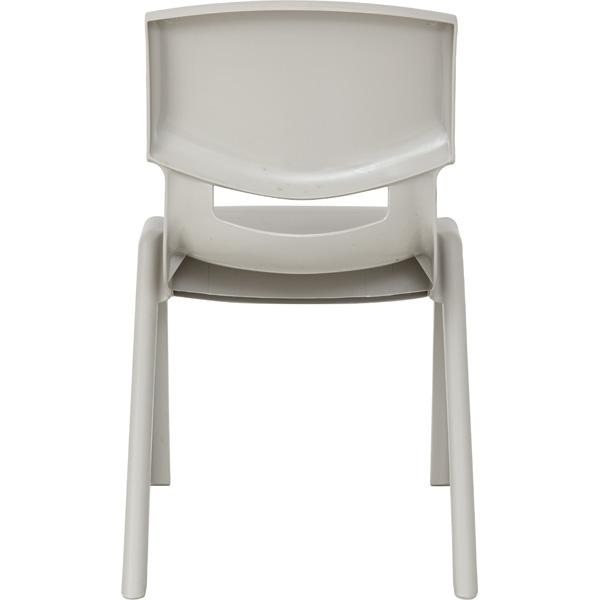 Stuhl Felix 4, Sitzhöhe 40 cm, für Tischhöhe 64 cm, graubeige