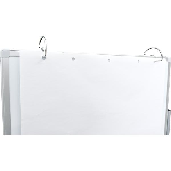 Magnetisches Whiteboard, mobil, 75 x 100 cm mit Behälter