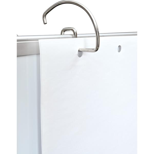 Magnetisches Whiteboard, mobil, 75 x 100 cm mit Behälter