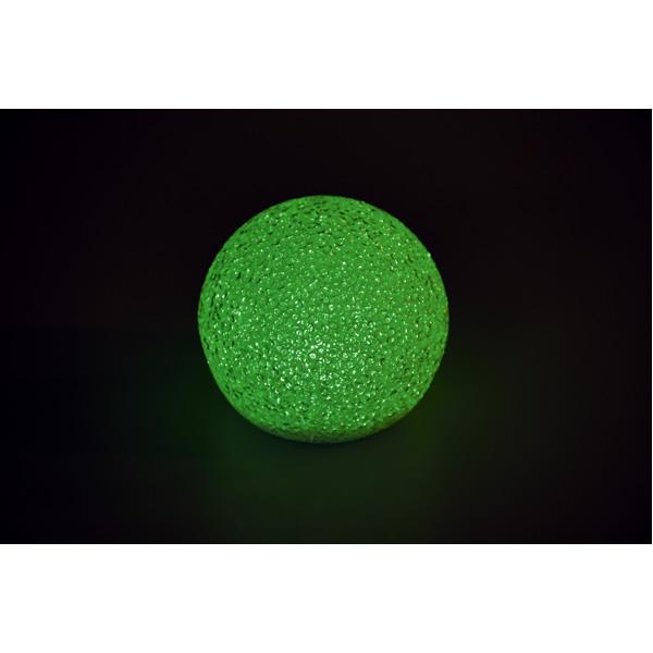 Kugellampe mit Farbspiel