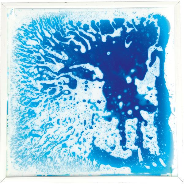 Sensorik-Bodenfliese mit Licht, blau