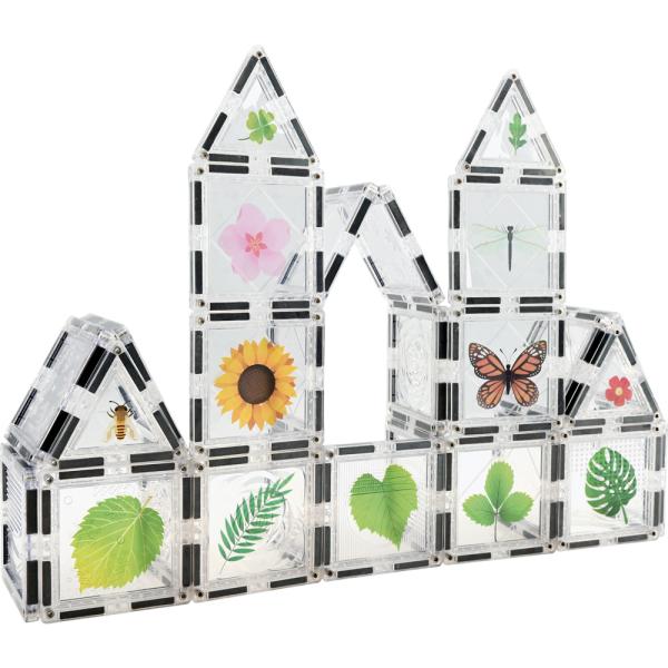Magnetbausteine, transparent