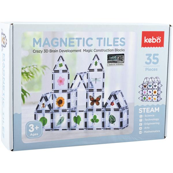 Magnetbausteine, transparent