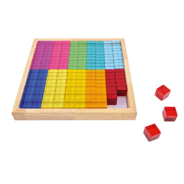 Transparente Acrylwürfel, 100 Stck.