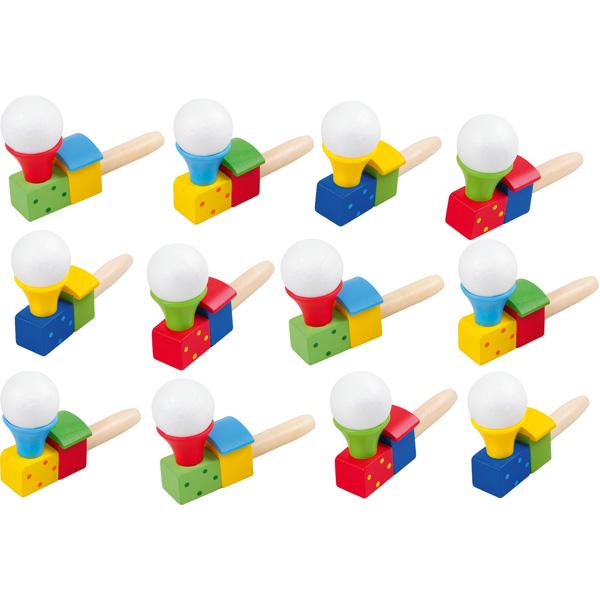 Pfeife – Lautlos, 12 Stck.