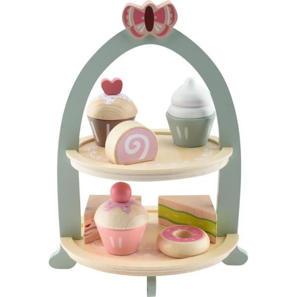 Etagere mit Leckereien