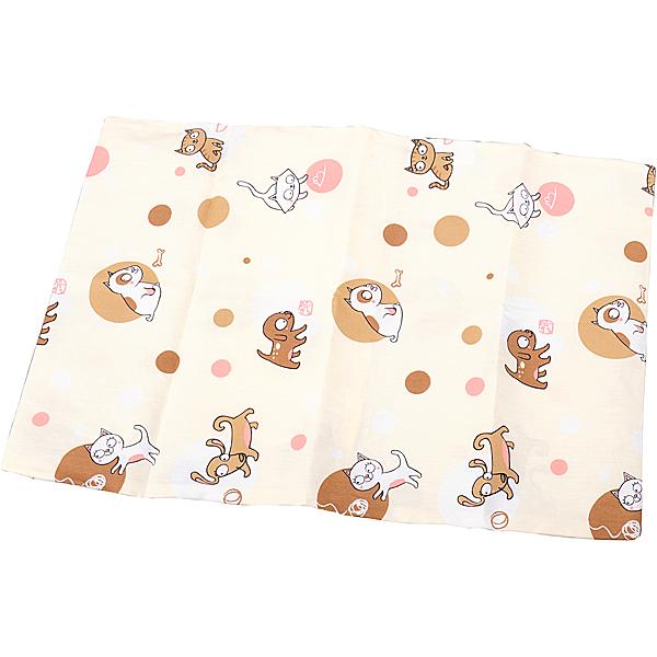 Kissenbezug, 35 x 50 cm, ecru mit Hündchen