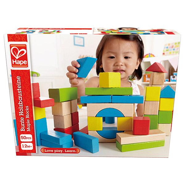 Bunte Holzbausteine, Set 3