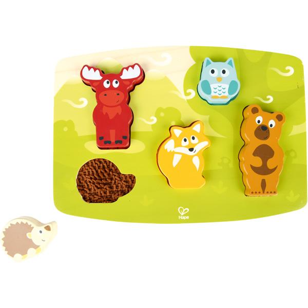 Fühlpuzzle - Waldtiere