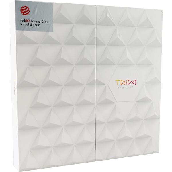 Magnetbausteine TRIDO, 36-teilig, Grüntöne