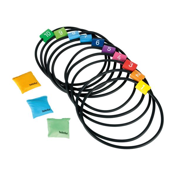 Zahlenringe - Bewegungsspiel