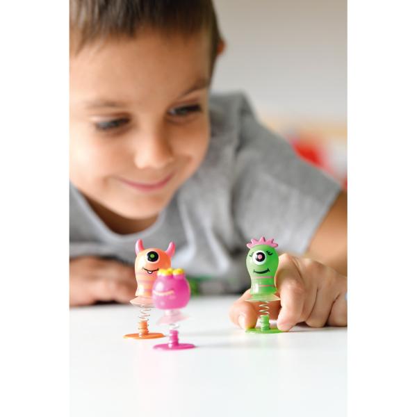 Springende Monster, 6er Set