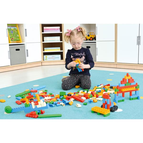 Bausteine Poly-M Gruppenset, 400 Teile