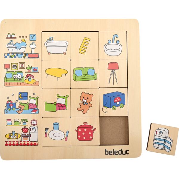 Legespiel - Mein Zuhause