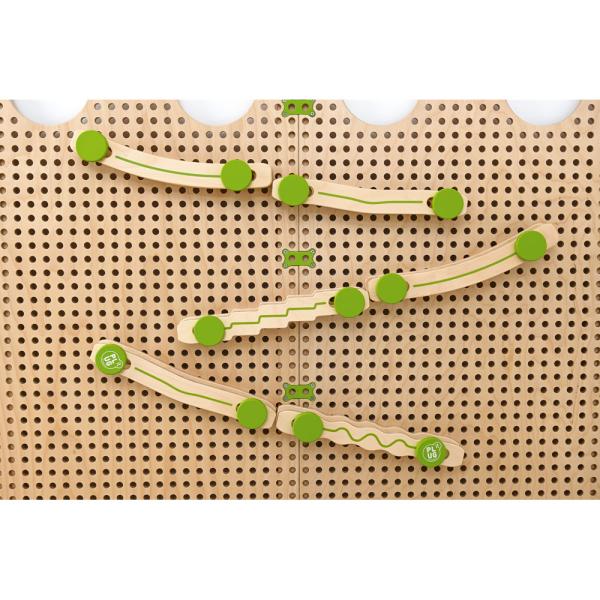 Kugelbahn für Activity-Spielhaus und -wand