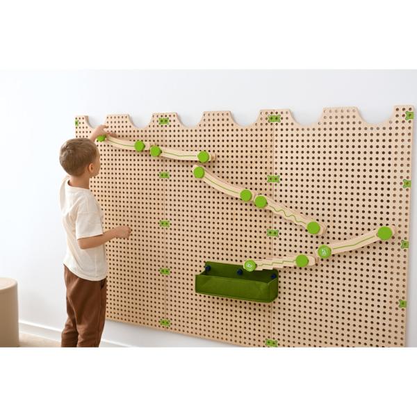 Kugelbahn für Activity-Spielhaus und -wand