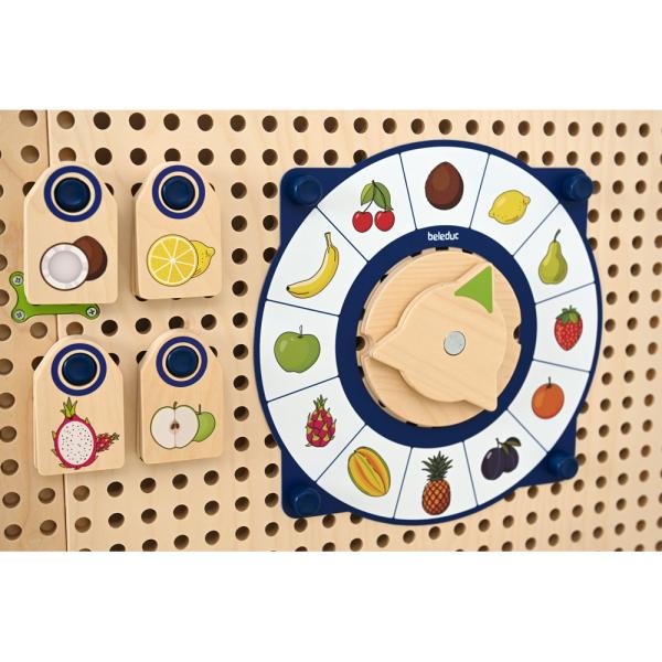 Spiele-Set mit Uhr für Activity-Spielhaus und -wand