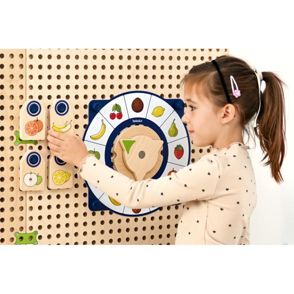 Spiele-Set mit Uhr für Activity-Spielhaus und -wand