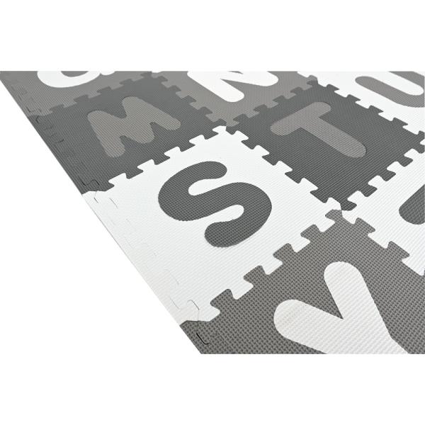 Puzzlematte - Alphabet und Zahlen