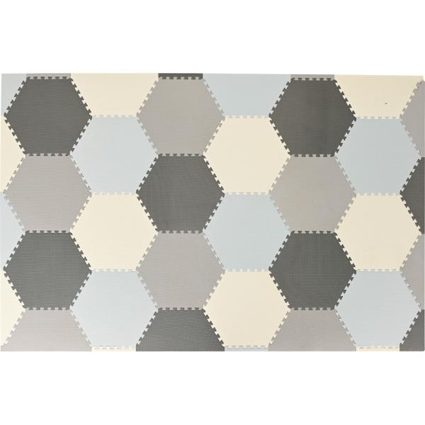 Puzzlematte - Sechsecke
