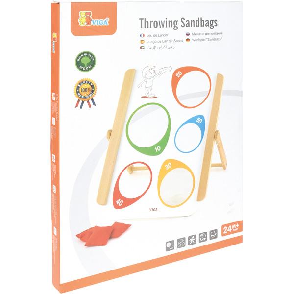 Wurfspiel mit Sandsäckchen