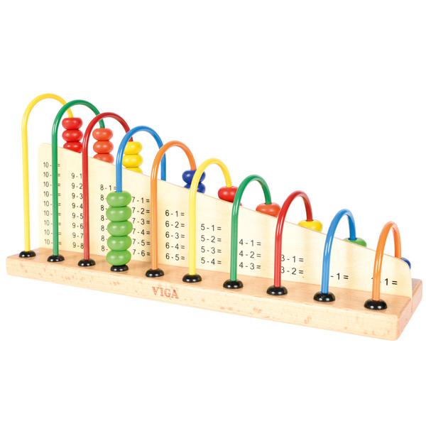 Bogenabakus mit Aufgaben