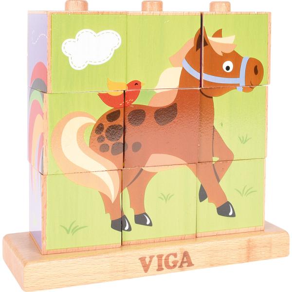 Stapelwürfel - Farm