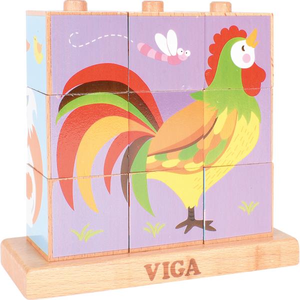 Stapelwürfel - Farm