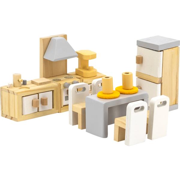 Puppenferienhausmöbel Küche/Esszimmer