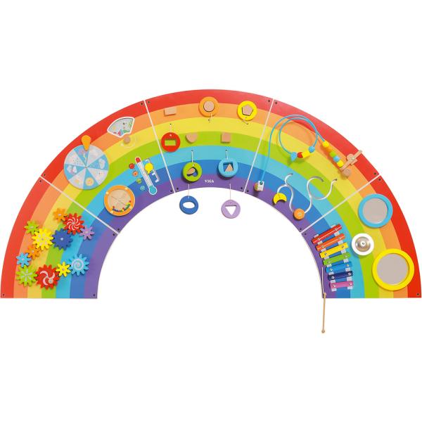 Spielwand Regenbogen