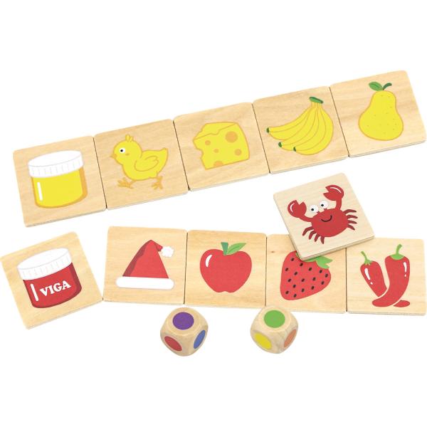 Legespiel - Farben lernen