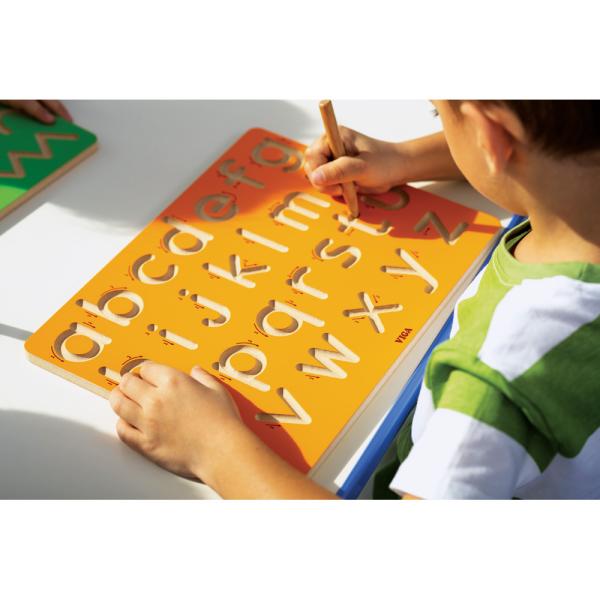 Feinmotorische Übungstafel - Kleinbuchstaben