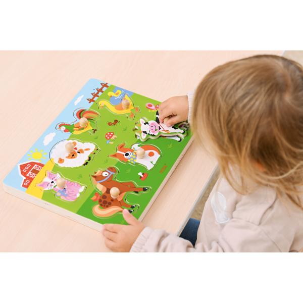 Klangpuzzle - Bauernhoftiere