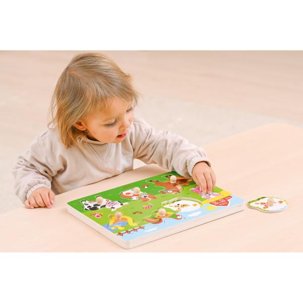 Klangpuzzle - Bauernhoftiere