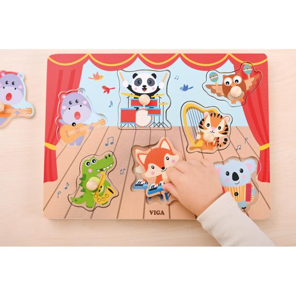 Klangpuzzle - Musikinstrumente