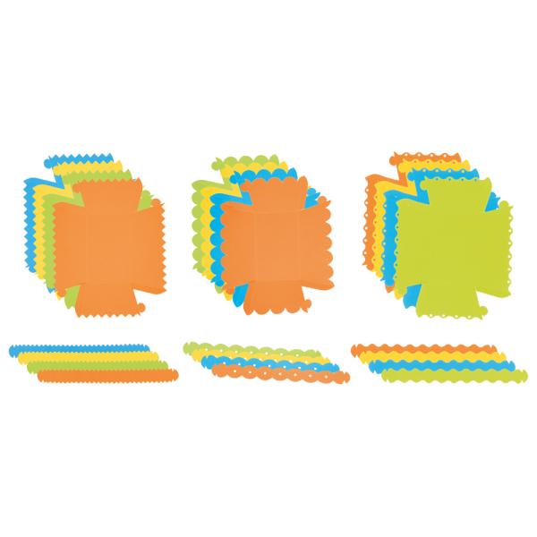 Bunte Osterkörbchen zum Selberbasteln