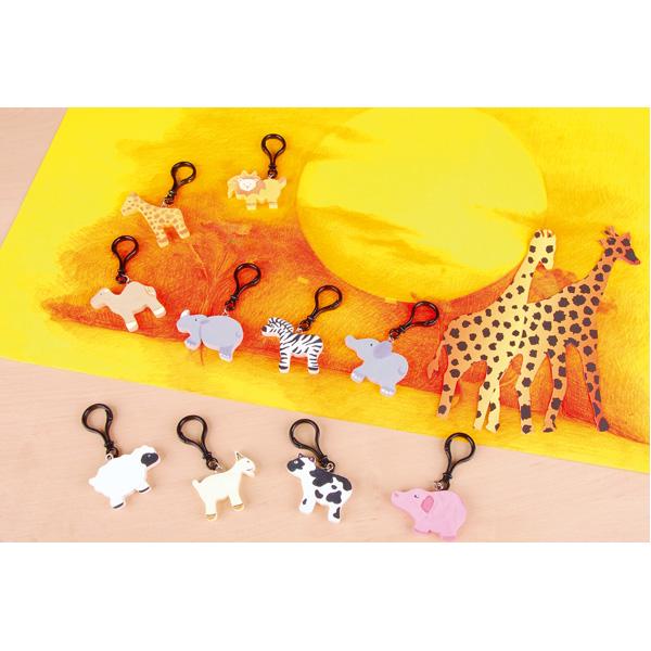 Anhänger zum Dekorieren, Tiere